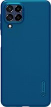 Nillkin Hoesje Geschikt voor Samsung Galaxy M53 - Nillkin Super Frosted Shield Case - Blauw
