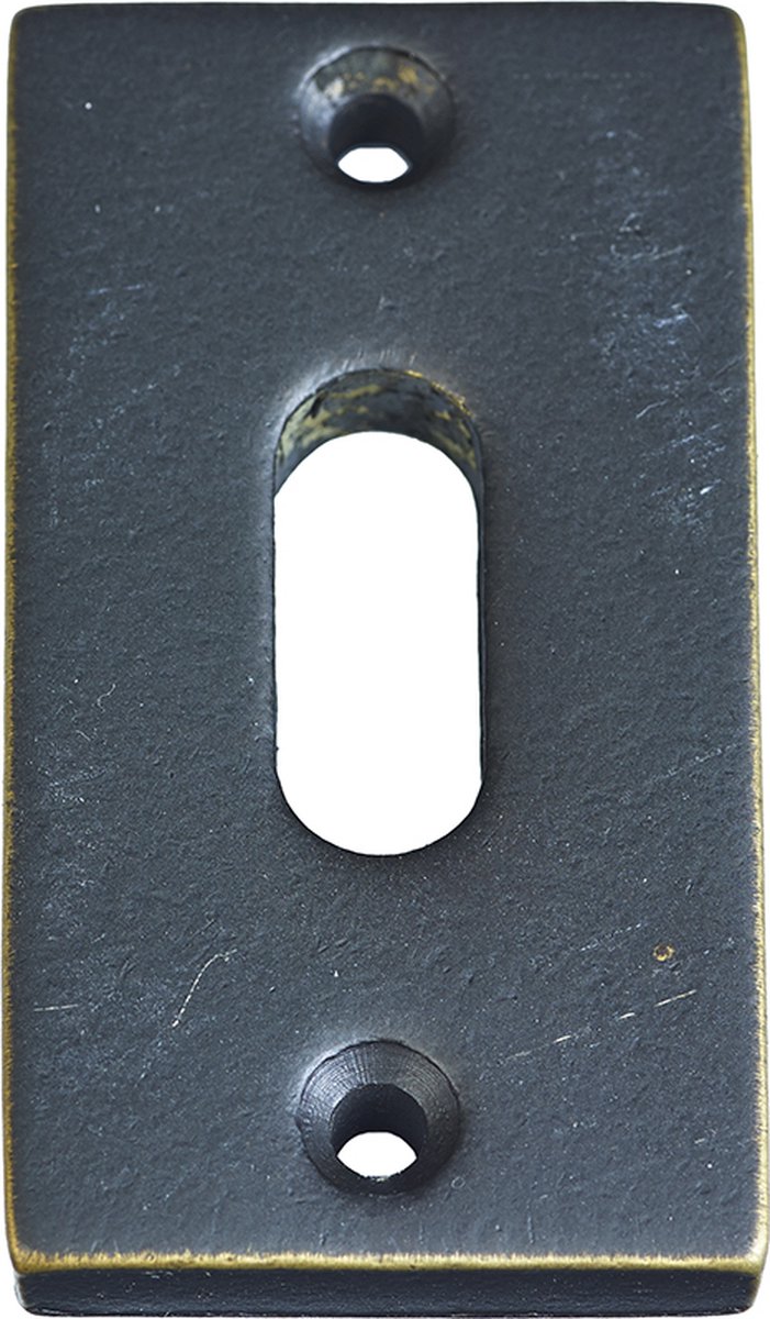 Jolie sleutelplaat L33xB57mm BB verticaal oud brons