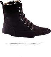 Veterboots | Jongens | Dark Brown | Warm gevoerd | Shoesme | Maat 30