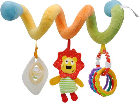 Lovino® Bébé Spiral Lion - speelgoed en peluche Bébé - Poussette - Jouet  pour... | bol