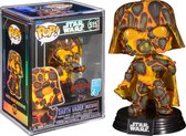 Funko Pop! Star Wars Darth Vader Art series (Mustafar) Exclusive #515 + Gratis Funko Protector box UV case