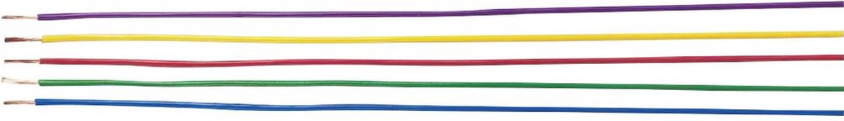 Helukabel 20015101ws Draad H05V-K 1 x 0.75 mm² Wit 100 m