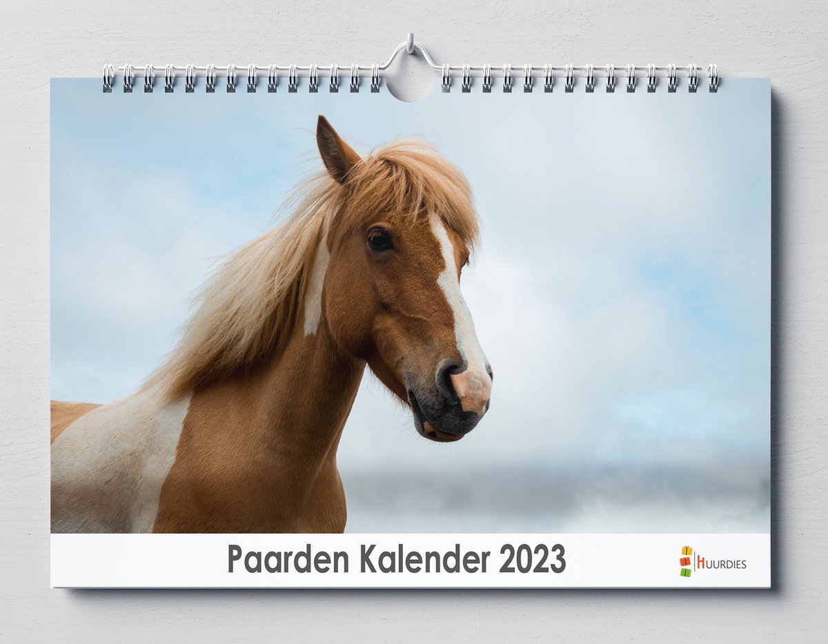 Paarden kalender 2023 | 35x24 cm | jaarkalender 2023 | Wandkalender 2023