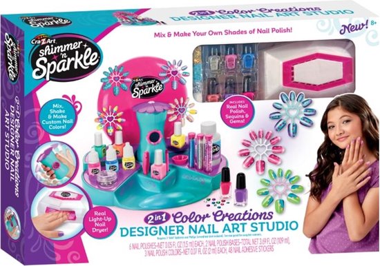 Shimmer N Sparkle Ultimate Nail & Body Art Station Walmart - wide 4