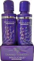 Brazilicious Tanino Therapy Keratine Behandeling Kit 2x100ml