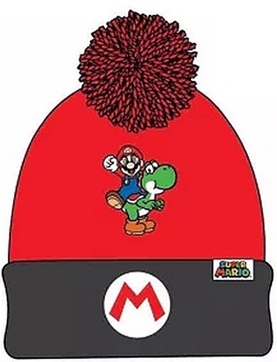 Super Mario Muts - Rood - maat 52