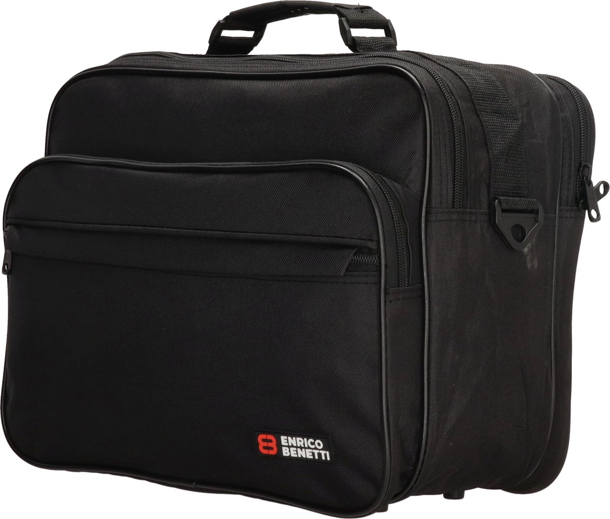 Enrico Benetti Amsterdam Reportertas / Flightbag / Werktas - Zwart