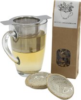 boîte aux lettres paquet de thé - embouts à thé avec céramique à thé - fait main - Lalief