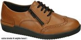 Solidus -Dames -  cognac/caramel - lage gesloten schoenen - maat 40.5