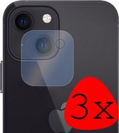 Screenprotector Geschikt voor iPhone 14 Plus Camera Screenprotector Tempered Glass Beschermglas Camera - Screenprotector Geschikt voor iPhone 14 Plus Camera Screen Protector - 3 Stuks