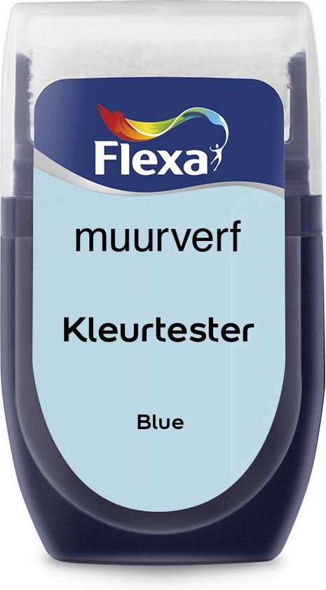Flexa - Kleurtester Muurverf Blue 30 ML - Mengverf - 0.03 L