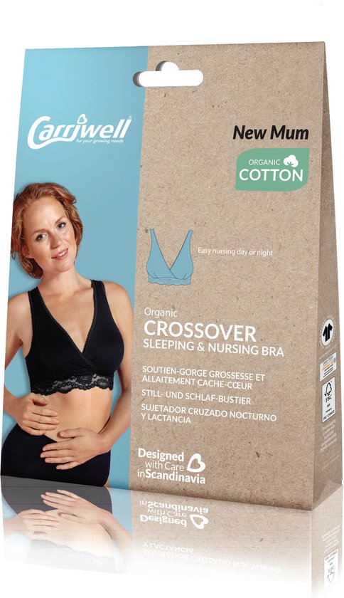 Carriwell Slaapbh Crossover Biokatoen - Wit - XL - Carriwell
