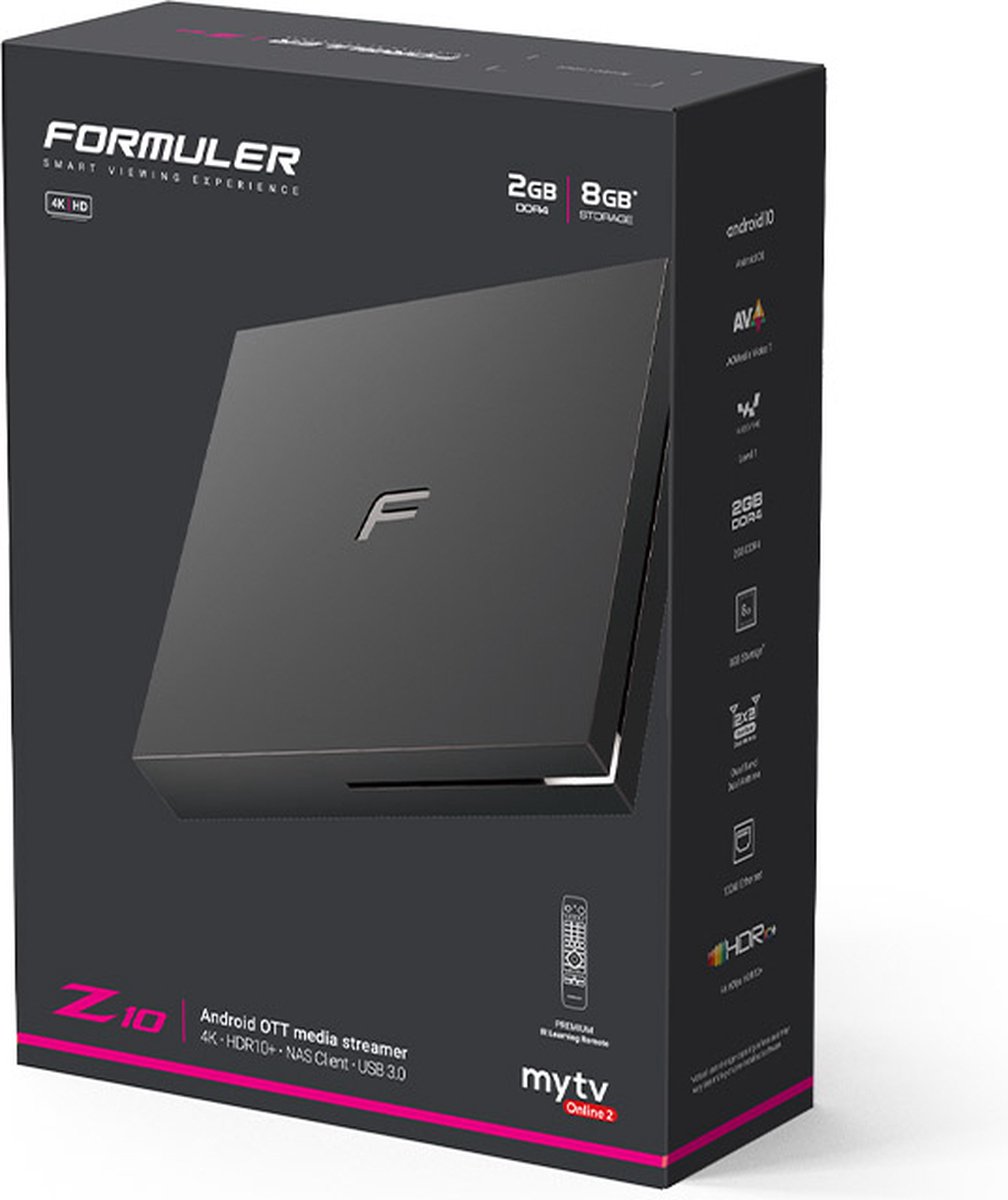Formuler Z10 Android IPTV Set Top Box My TV Online 2 DualBand WiFi