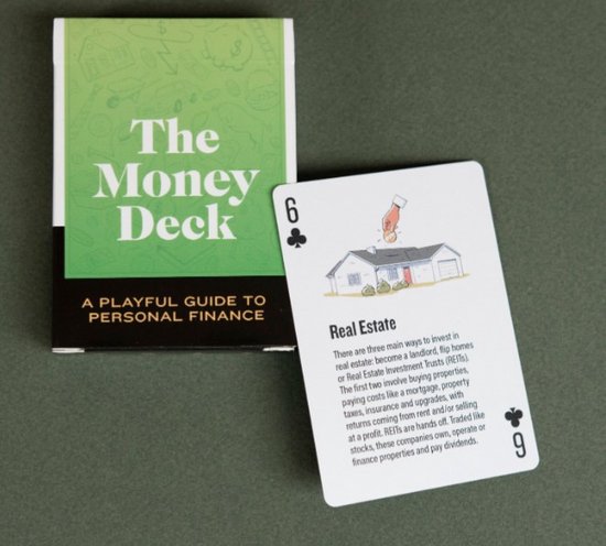 Thumbnail van een extra afbeelding van het spel Beleggingsspel | The Money Deck | Speelkaarten