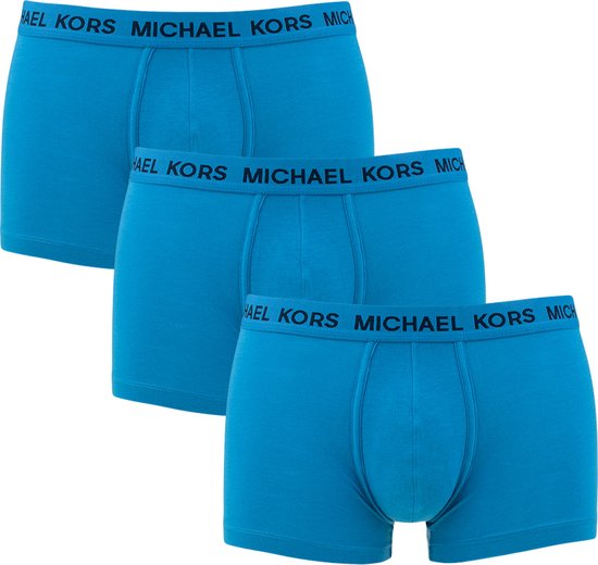 Michael Kors 3P trunks supreme touch blauw - M | bol.com