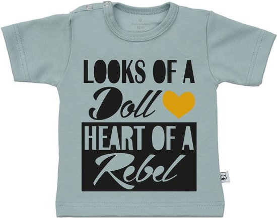 Rebel At Heart Baby Tee