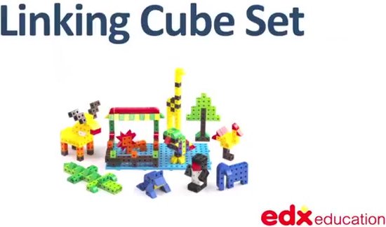 Edx Education Linking Cubes 2 cm | XL set met 500 centicubes blokjes ...