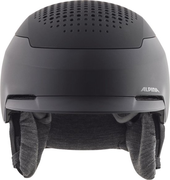 Casque de ski Alpina Gems | Noir mat | Taille: 51-55 cm