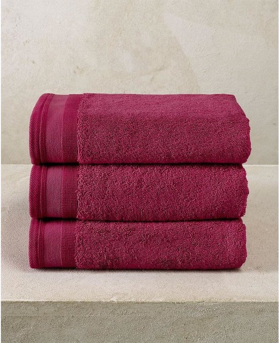 De Witte Lietaer Excellence Aubergine Handdoek 50/100