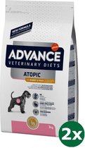 2x3 kg Advance veterinary diet dog atopic no grain / derma hondenvoer