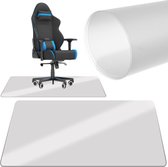 Soluzzion ® Vloerbeschermer - Bureaustoelmat PVC - Voor Harde Vloeren - 90x130cm - Transparant