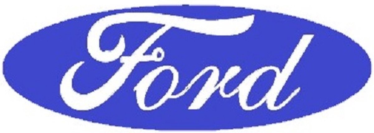 handdoek met Ford logo - 50 x 100 - wit - Ford