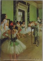 Koelkast magneet Edgar Degas- ecole de danse, dansschool, ballet, danseresen