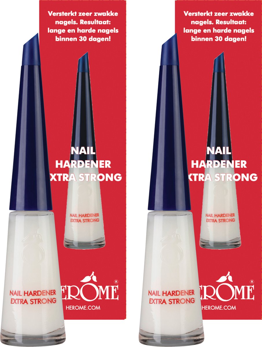 Herome 2Pack Nagelverharder Extra Sterk en Base Coat Nail Hardener