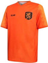 Nederlands Elftal Voetbalshirt Thuis - WK 2022 - Oranje shirt - Voetbalshirts Kinderen - Jongens en Meisjes - Sportshirts - Volwassenen - Heren en Dames-XL