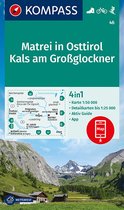 KOMPASS WK 46 Wandelkaart Matrei in Osttirol, Kals am Großglockner 1:50.000