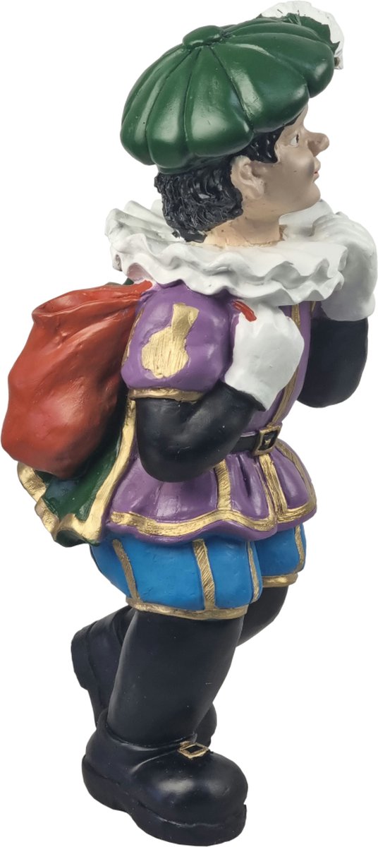 Polystone Roetveeg Piet staand. 35 cm.