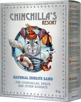 Chinchilla's Resort - Natuurlijk Zeoliet Zand - Chinchilla - Knaagdier - Zand