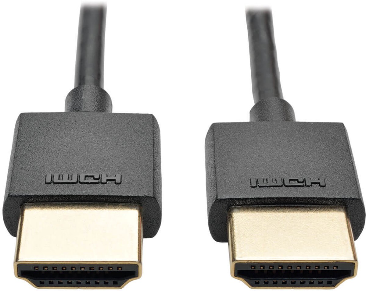 Tripp Lite P569-003-SLIM HDMI kabel HDMI Type A (Standaard) Zwart