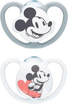 NUK Space Disney Baby fopspenen 2 st. set 6-18 maanden