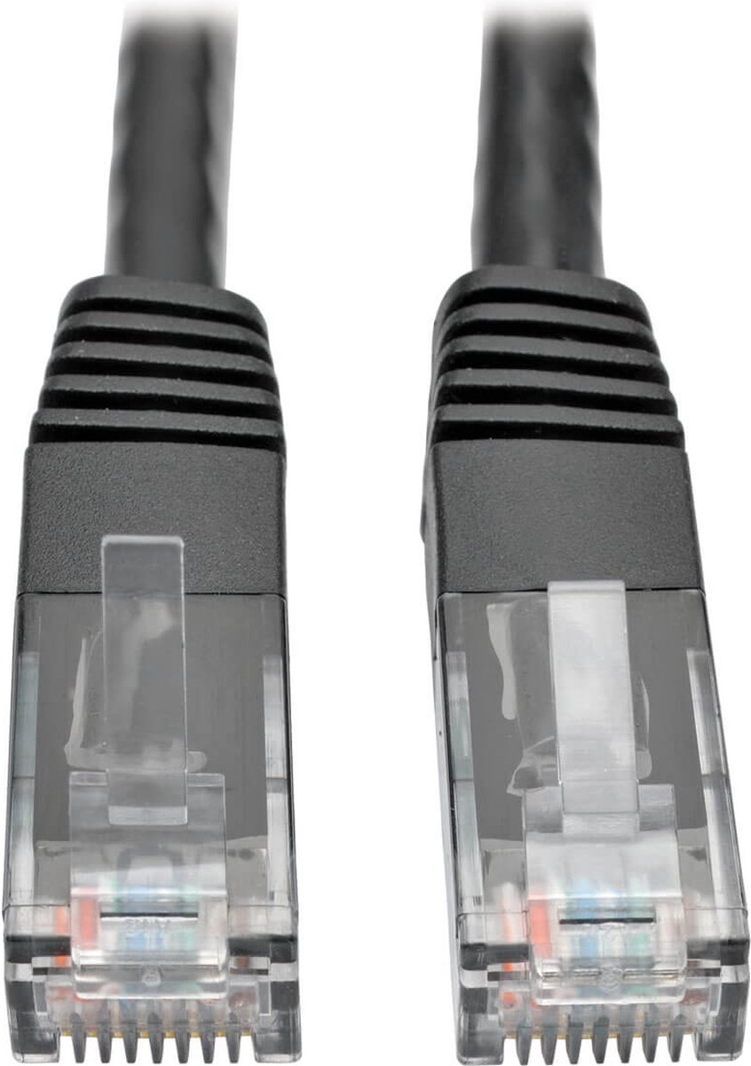 Tripp Lite CAT6, M/M, 100FT netwerkkabel 30,48 m U/UTP (UTP) Zwart