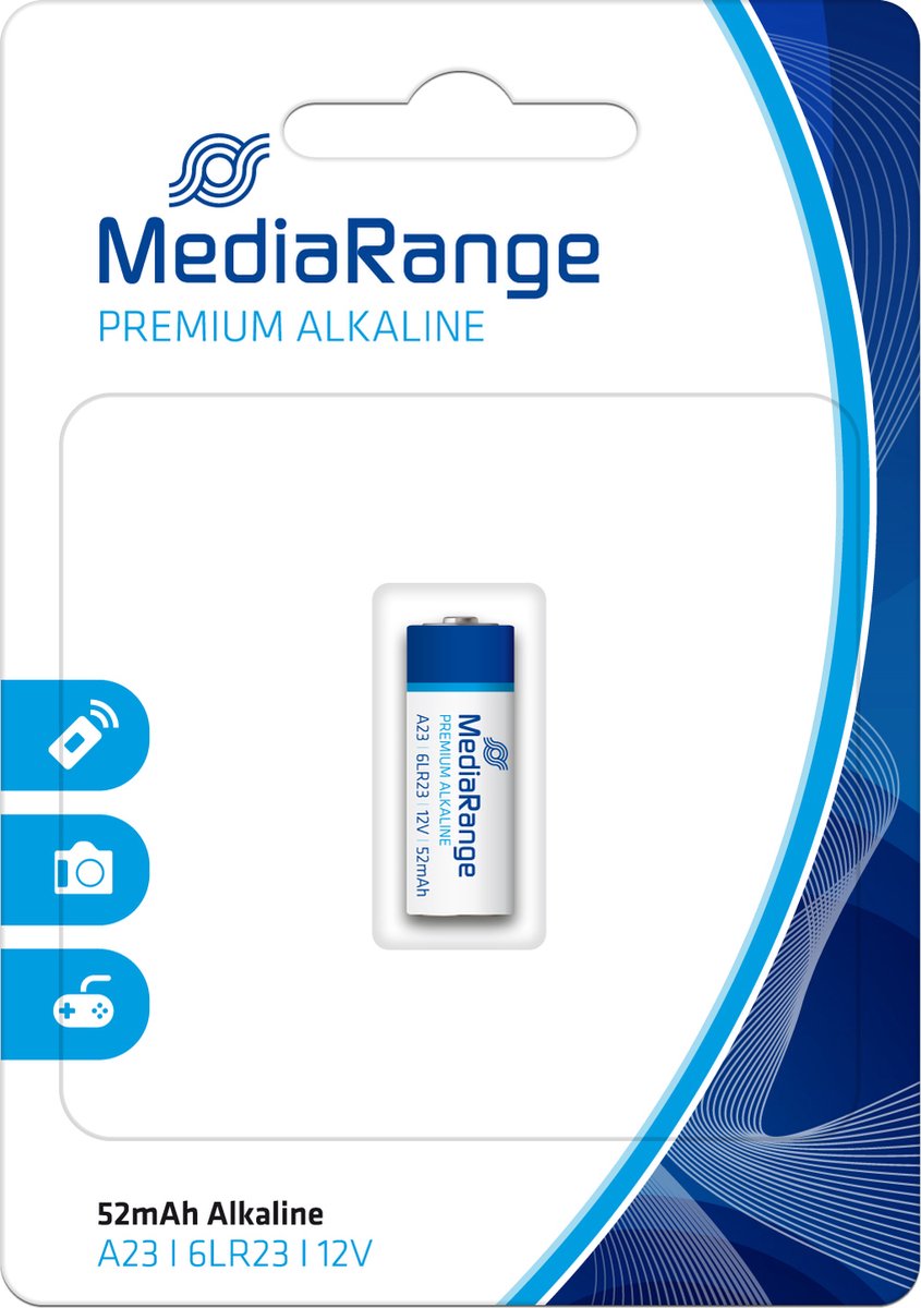 MediaRange MRBAT114 huishoudelijke batterij Wegwerpbatterij A23 Alkaline
