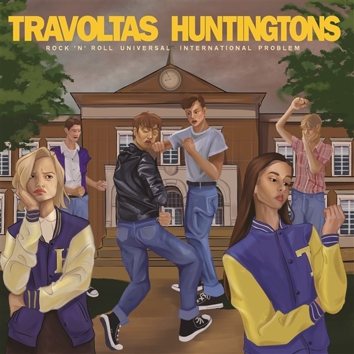 Huntingtons & Travoltas - Rock'n'roll Universal International Problem (LP)
