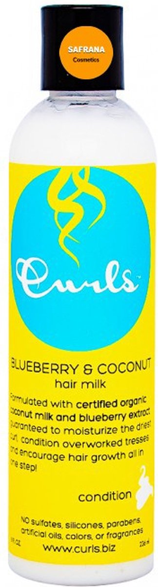 Curls Blueberry & Coconut Hair Milk 236ml