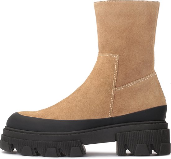 Beige dames enkellaarsjes online kopen Beige dames enkellaarsjes online kopen
