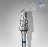 Staleks Carbide nail drill bit, “frustum”, blue, head diameter 6 mm/ working part 14 mm