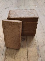 Cocos kokos potgrond tablet geperst brick (6 x 10 L Cocos Kokos vezel potgrond)