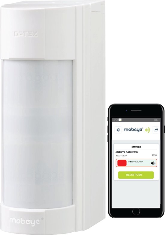 Mobeye 4G Outdoor Alarm (CMVXI-R) - bewegingsdetectie - buitenalarm -