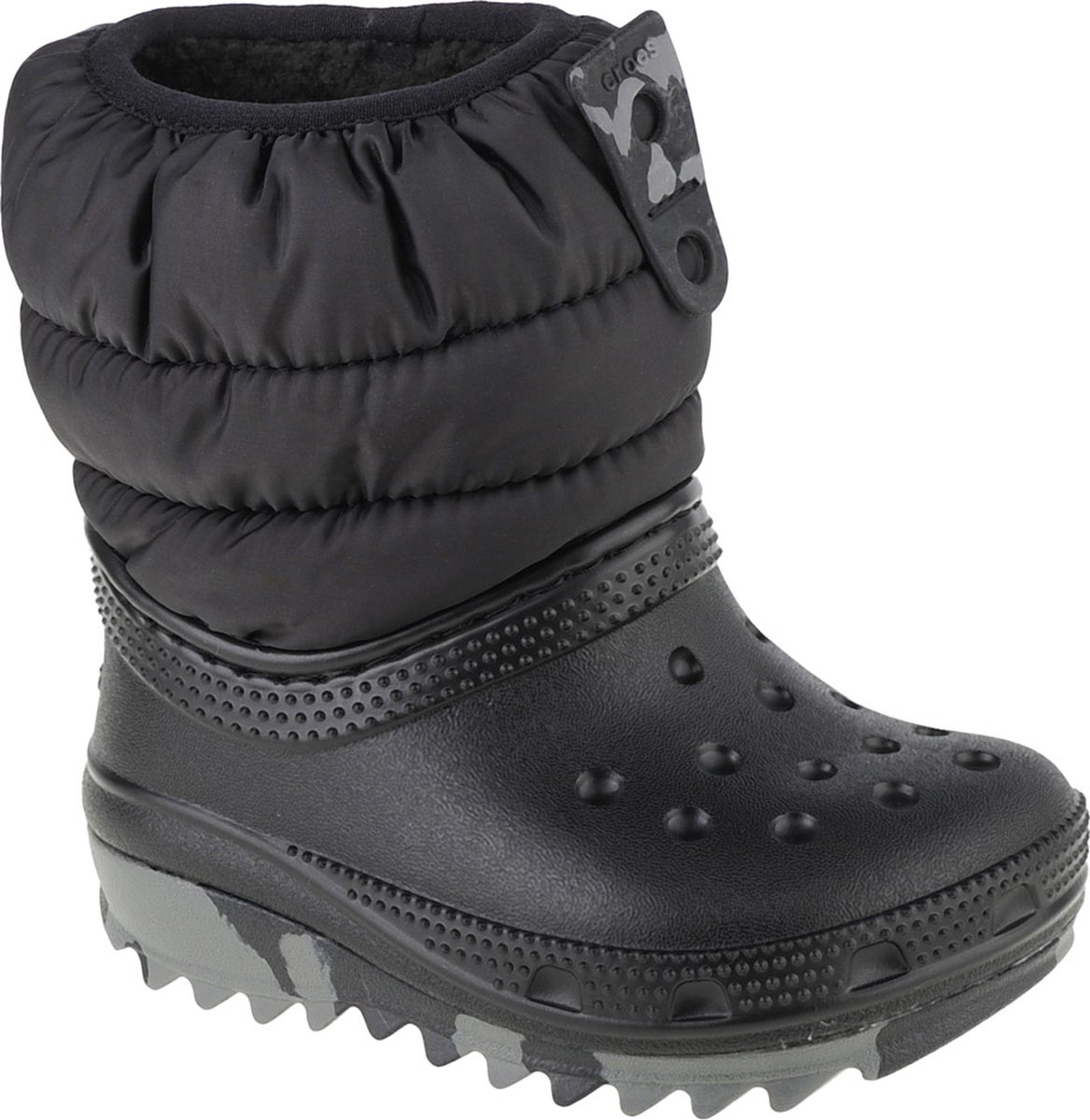 Crocs Classic Neo Puff Boot Toddler 207683-001 voor een jongen Sneeuw laarzen Laarzen Zwart