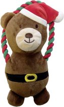 Hondenspeelgoed - Kerst Knuffel met Touw - Xmas - Dog Arms Bear