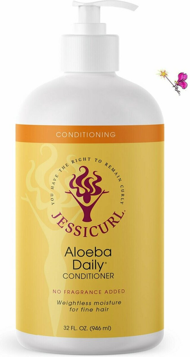 JessiCurl Aloeba Daily Conditioner- No Fragrance - 32oz