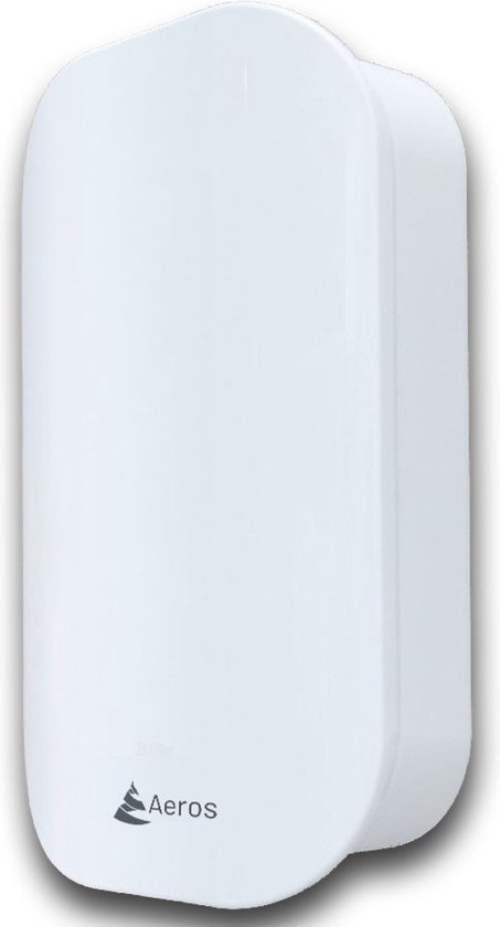 Aeros Pro - luchtkwaliteitmeter - Meet fijnstof, CO2 meter en TVOC - met handige app en alerts - betrouwbaar - voldoet aan wetgeving en richtlijnen in bouwbesluit en SUVIS regeling