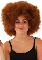 KIMU afro marron disco - festival carnaval coiffure afro seventies