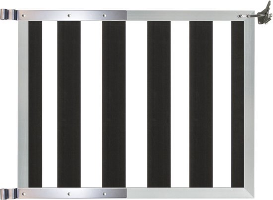 Tuinhek poort composiet Design antraciet met alu frame incl. hang- en  sluitwerk (100 x... | bol.com