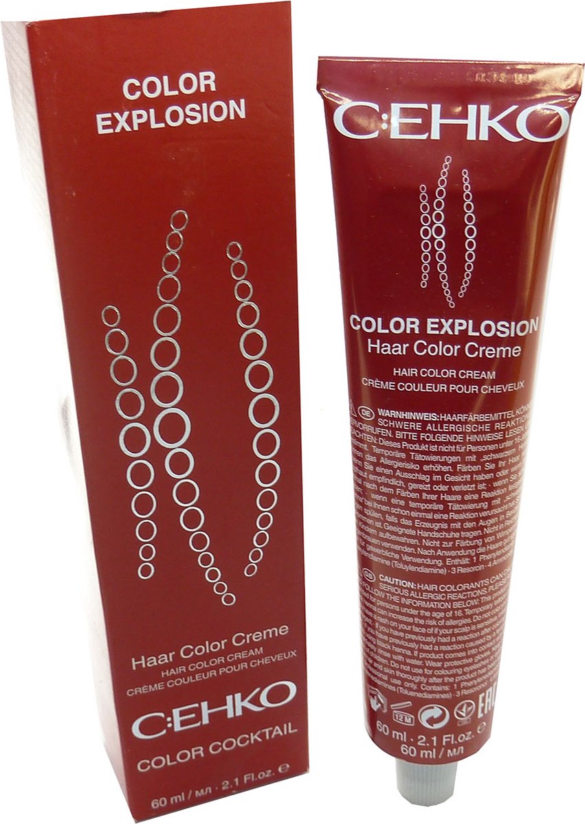 C:EHKO Color Explosion Haarkleuring crème permanent 60ml - 07/44 Couscous / Couscous