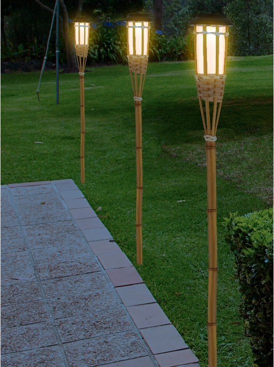 12x Lampes à LED d'extérieur / jardin Eclairage solaire Bodi Flamme 512 cm - Lampes de jardin - Eclairage de jardin - Lampes de jardin - Lampes solaires à énergie solaire
